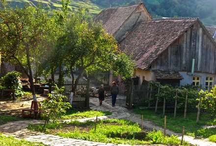 Rumänien mit Kindern - Dorf