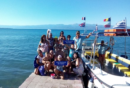 Griechenland Familienreise - Griechenland mit Teenagern - Spannender Bootsausflug