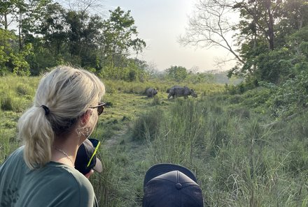 Nepal Familienreisen - Nepal for family - Familie in Chitwan Nationalpark