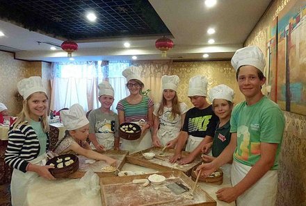 China mit Kindern - China for family - Jiaozi kochen und essen