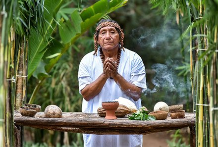 Mexiko Familienreise - Mexiko mit Kindern - Maya Zeromnie mit Schamanen