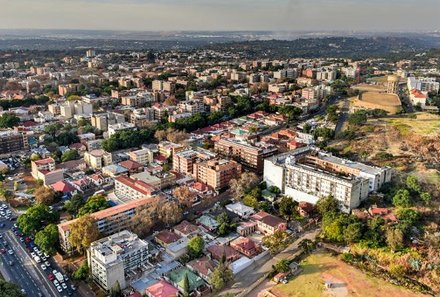 Südafrika Familienreise - Safari und Strand - Abflug Johannesburg