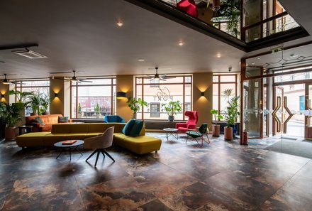 Baltikum for family - Hotel Conti - Foyer