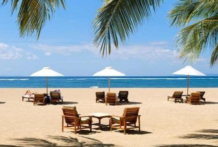 Bali for family deluxe - Familienreise Bali mit Kindern - Tandjung Sari Sanur - Strand