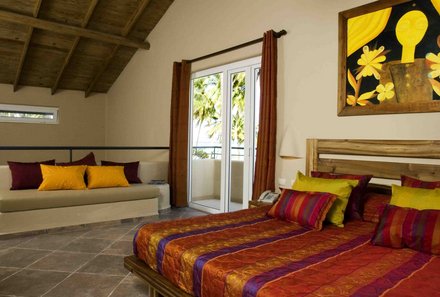 Dominikanische Republik mit Kindern - Dom Rep Familienreise - Las Terrenas - Hotel Alisei - Zimmer