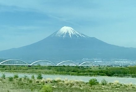Japan mit Kindern  - Japan for family - Mount Fuji Ansicht