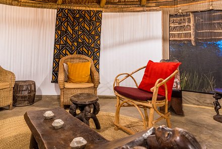 Familienreise Tansania - Tansania for family individuell deluxe - Conservation Area - Olduvai Ndogo Camp - Sitzecke