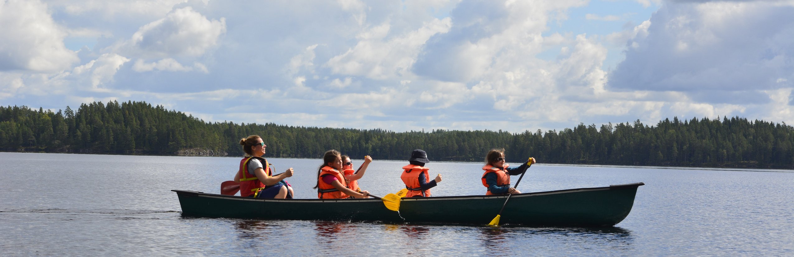 Schweden Urlaub mit Kindern - Familienurlaub Schweden - Kanutour
