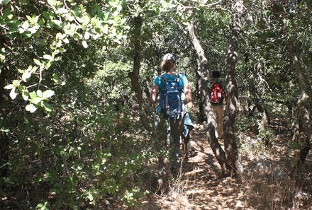 Jordanien Rundreise mit Kindern - Jordanien for family - Ajloun Wanderweg