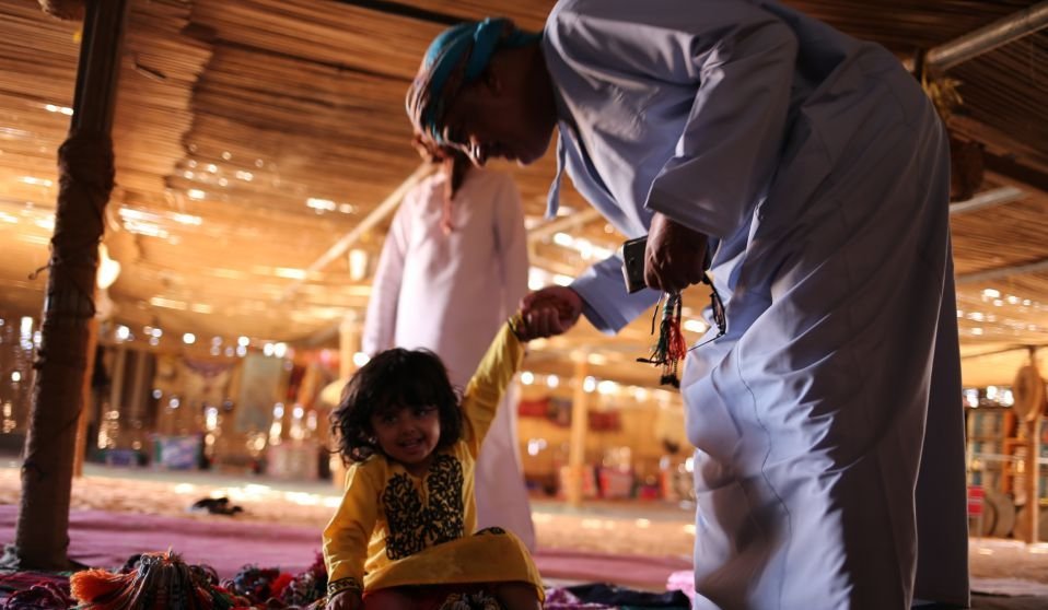 Oman mit Kindern - Einheimische