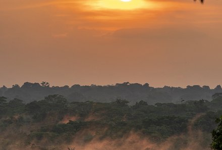 Familienreise Galapagos und Ecuador - Galapagos Family & Teens - Verlängerung Amazonas - Regenwald Sonnenuntergang