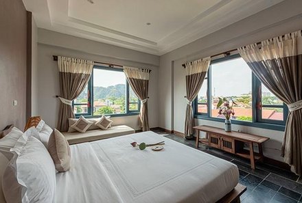 Vietnam for family individuell - Le Clos Du Fil Hotel - Zimmer