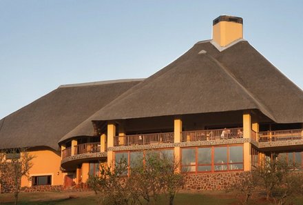 Südafrika Familienreise - Südafrika for family - Hannah Game Lodge - Außenansicht