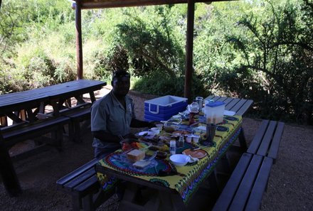 Garden Route mit Kindern - Reisebericht zu Südafrika Reisen mit Kindern - Picknick im Addo Nationalpark