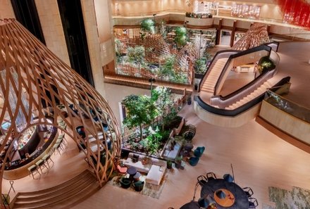 Bali for family deluxe - Familienreise Bali mit Kindern - Parkroyal Collection Marina Bay - Flur