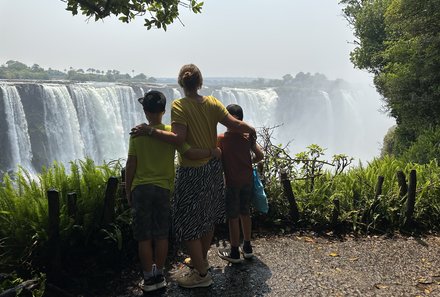 Namibia & Botswana mit Jugendlichen - Namibia & Botswana Family & Teens - Familie bei den Vic Falls