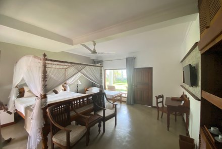 Sri Lanka mit Jugendlichen - Sri Lanka Summer Family & Teens - Dickwella - Dickwella Resort & Spa - Zimmer