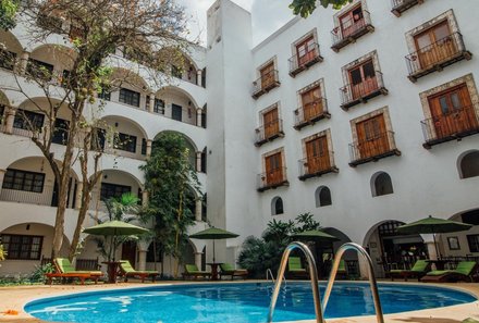 Familienreise Mexiko- Hotel El Mesón del Marqués 