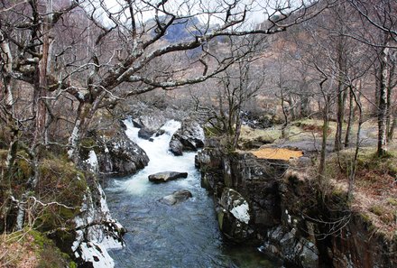 Schottland Familienreise - Familienurlaub Schottland - Fluss