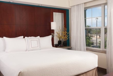 Florida Rundreise mit Kindern - Residence Inn Fort Myers Sanibel Zimmer