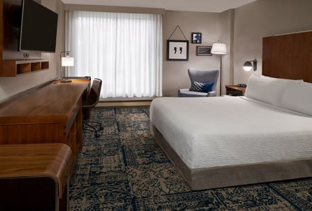 Ostkanada for family - Ostkanada Familienreise mit Kindern - Four Points by Sheraton Hotel & Conference Centre Gatineau-Ottawa - Hotelzimmer
