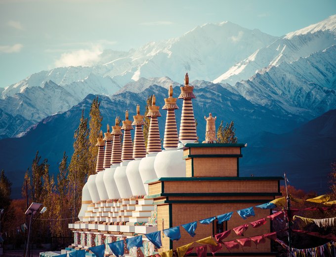 Ladakh Familienreise - Tempel im Gebirge