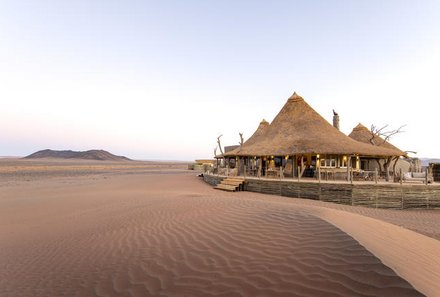 Individuelle Namibia Familienreise Deluxe - Wilderness Little Kuala - Unterkunft von Außen