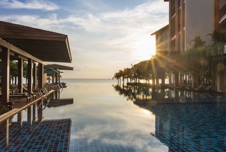 Vietnam & Kambodscha Familienreise - Family & Teens - Dusit Princess Moonrise Beach Resort Pool