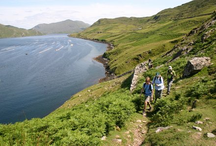 Irland Familienreise - Irland for family - Killary Harbour Landschaft