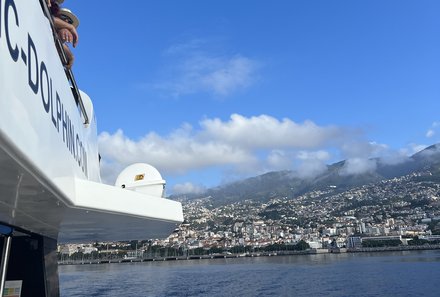 Madeira mit Kindern - Madeira for family - Katamaran Ausflug Ausblick