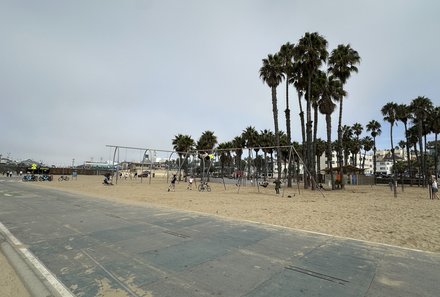 USA Südwesten mit Kindern - USA for family individuell - Kalifornien, Nationalparks & Las Vegas - Santa Monica - Strand