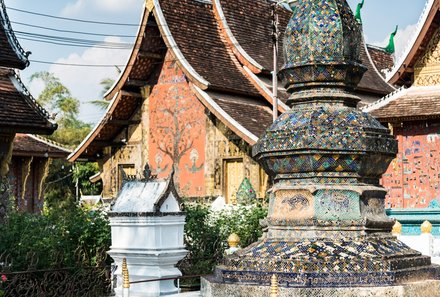 Laos und Vietnam Familienreise - Laos und Vietnam Reise mit Kindern - Stadterkundung Luang Prabang
