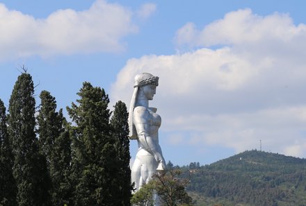 Georgien Familienreise - Georgien individuell - Tiflis Mutterstatue
