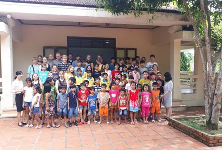 Vietnam Familienreise - Kinder im Hue SOS Dorf