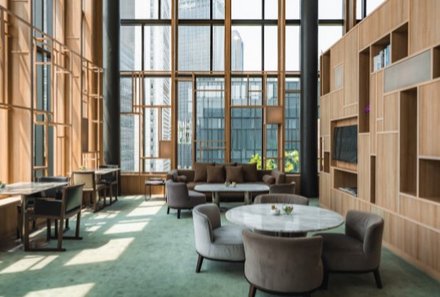 Bali for family deluxe - Familienreise Bali mit Kindern - Parkroyal Collection Marina Bay - Lobby