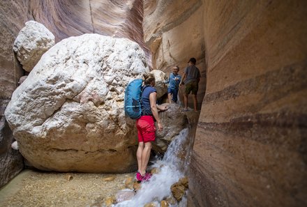 Jordanien Rundreise mit Kindern - Wadi Numeira