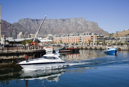 Garden Route mit Kindern individuell - Kapstadt - Waterfront und Tafelberg