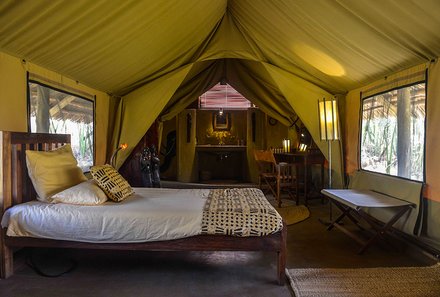 Serengeti mit Kindern individuell - Best of Familiensafari Serengeti - Ngorongoro Krater - Olduvai Camp - Zeltunterkunft