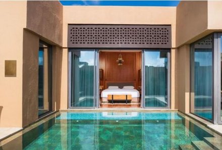 Oman for family individuell deluxe - Anantara Al Jabal Al Akhdar Resort - Zimmer mit eigenem Pool 