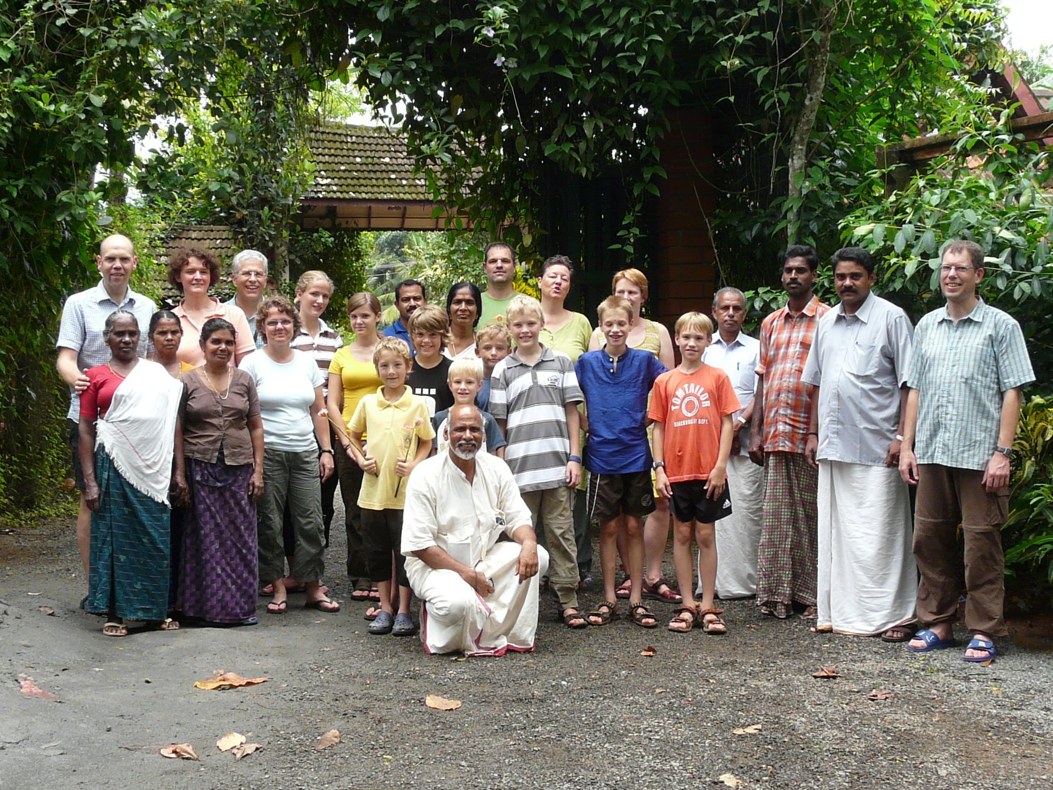 Südindien Familienreise - Südindien mit Kindern - Gruppenfoto