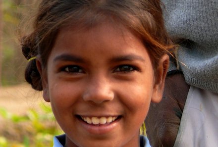 Indien mit Kindern - Indien for family -Schulkind