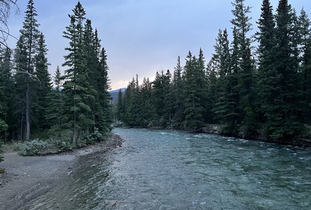 Westkanada for family - Familienurlaub Kanada - Athabasca River