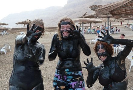 Familienreise Israel - Israel Teens on Tour - Menschen am Toten Meer