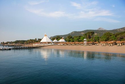 Türkei Familienreise - Türkei for family - Hotel Paloma Foresta - Göynük - Strand