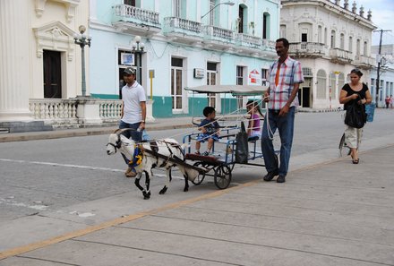 Familienreise Kuba - Kuba Casas for family - Ziegenkutsche