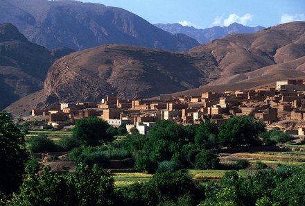 Familienreise Marokko - Marokko for family individuell - Straße der Kasbah