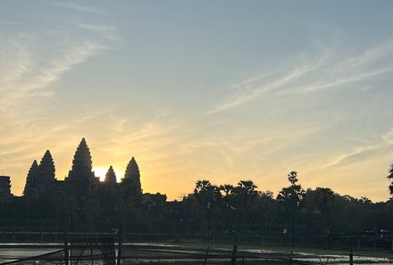 Vietnam & Kambodscha Familienreise - Angkor Wat - Sonnenaufgang