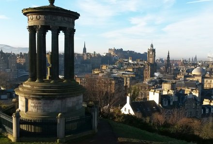 Schottland Familienreise - Schottland mit Kindern - Edinburgh Calton Hill