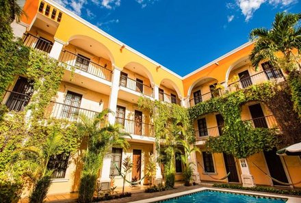 Mexiko Family & Teens - Hotel La Mision De Fray Diego - Außenansicht