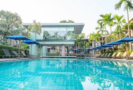 Thailand Familienreisen - Thailand Family & Teens - Sai Kaew Beach Resort Außenansicht